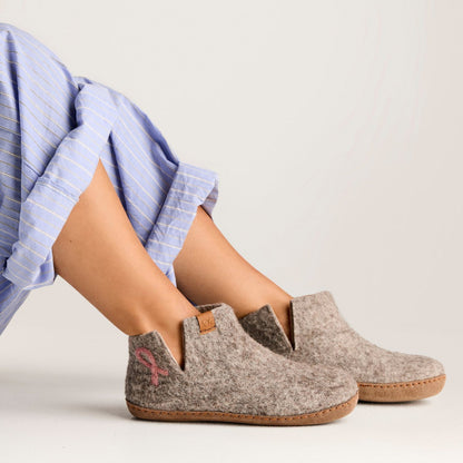 Everest(Støt brysterne) hjemmesko, kvinder, grå