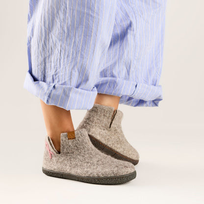 NEPAL(støt brysterne) hjemmesko, kvinder, grå