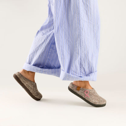 TIBET(støtbrysterne) hjemmesko, kvinder, grå