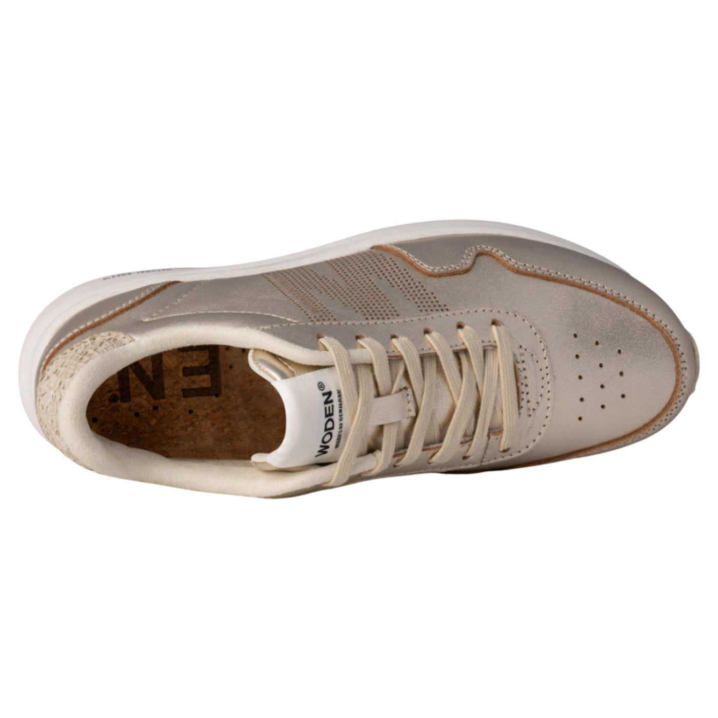 Nora Sneakers, kvinder, guld