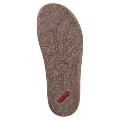 Slippers, herre, denim blå