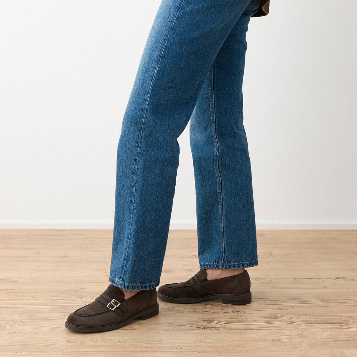 Loafers, kvinder, espresso