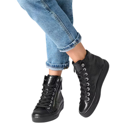 Paul Green sneakers, kvinder, sort