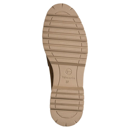 Loafers, kvinder, cognac