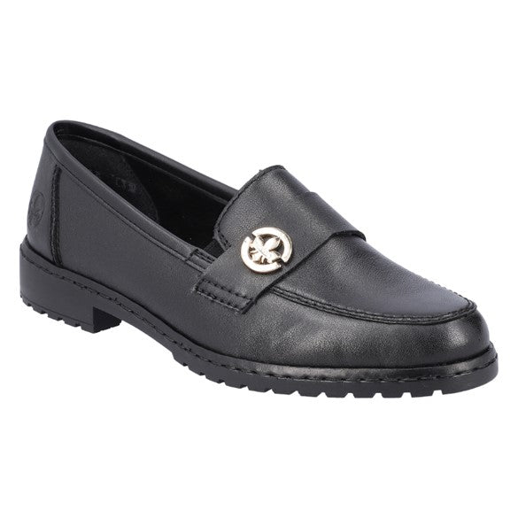 Loafers, kvinder, sort