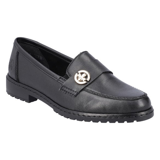 Loafers, kvinder, sort