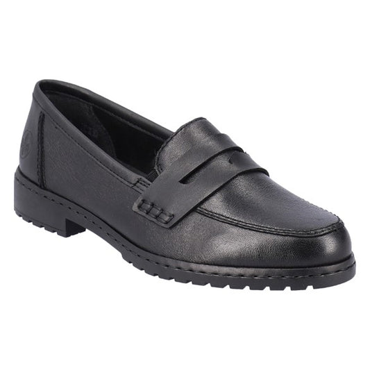 Loafers, kvinder, sort
