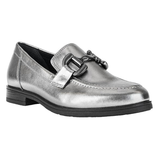 Loafers, kvinder, antik sølv