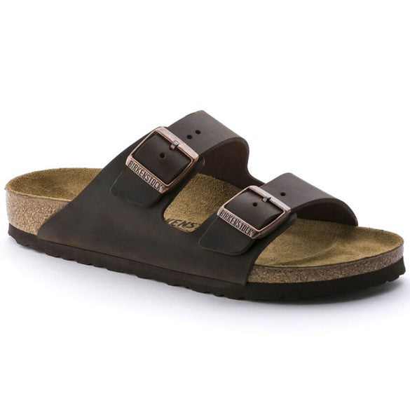 Arizona Flade sandaler, herre, habana brun læder