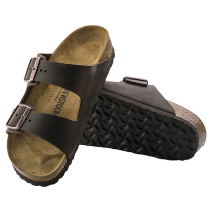 Arizona Flade sandaler, herre, habana brun læder