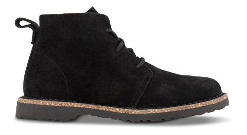 Birkenstock Uppsala Mid, støvler til kvinder- sort ruskind