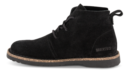 Birkenstock Uppsala Mid, støvler til kvinder- sort ruskind