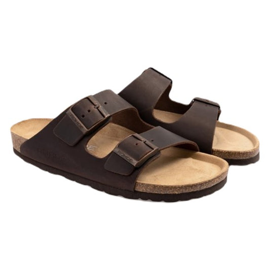 Sunnys Flade sandaler, herre, mocca