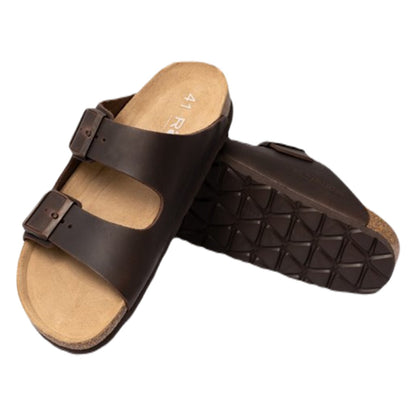 Sunnys Flade sandaler, herre, mocca