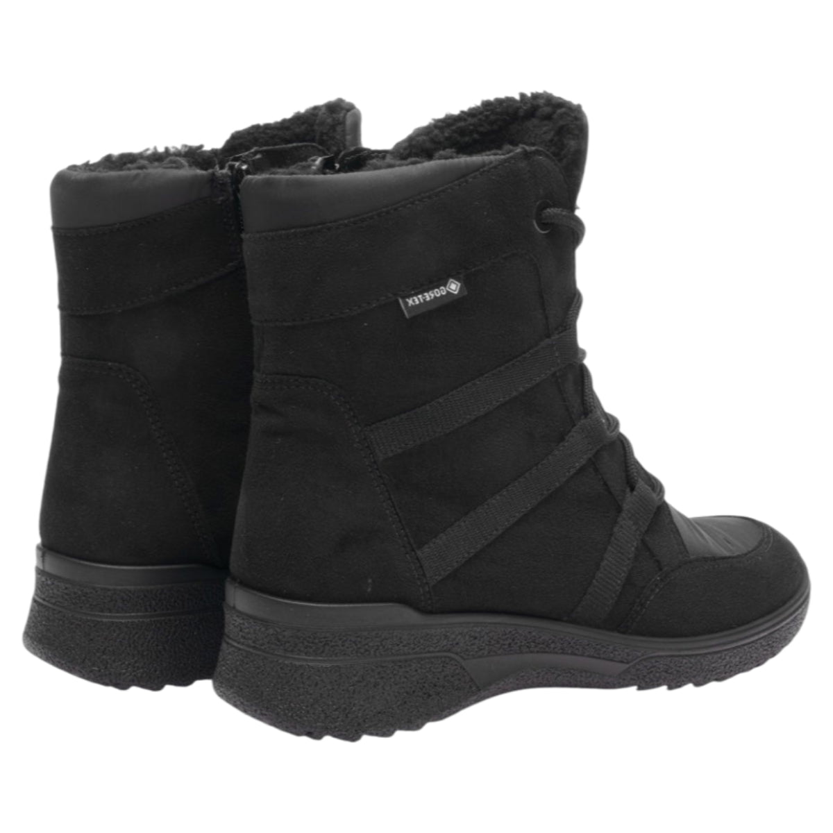 Støvler med foer, kvinder, sort