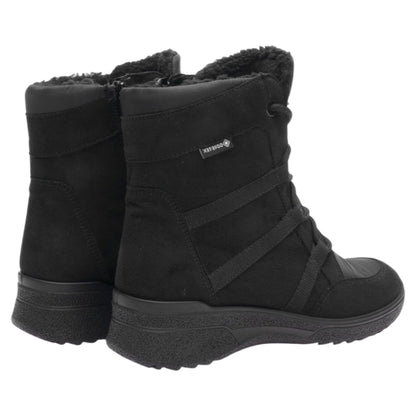 Støvler med foer, kvinder, sort