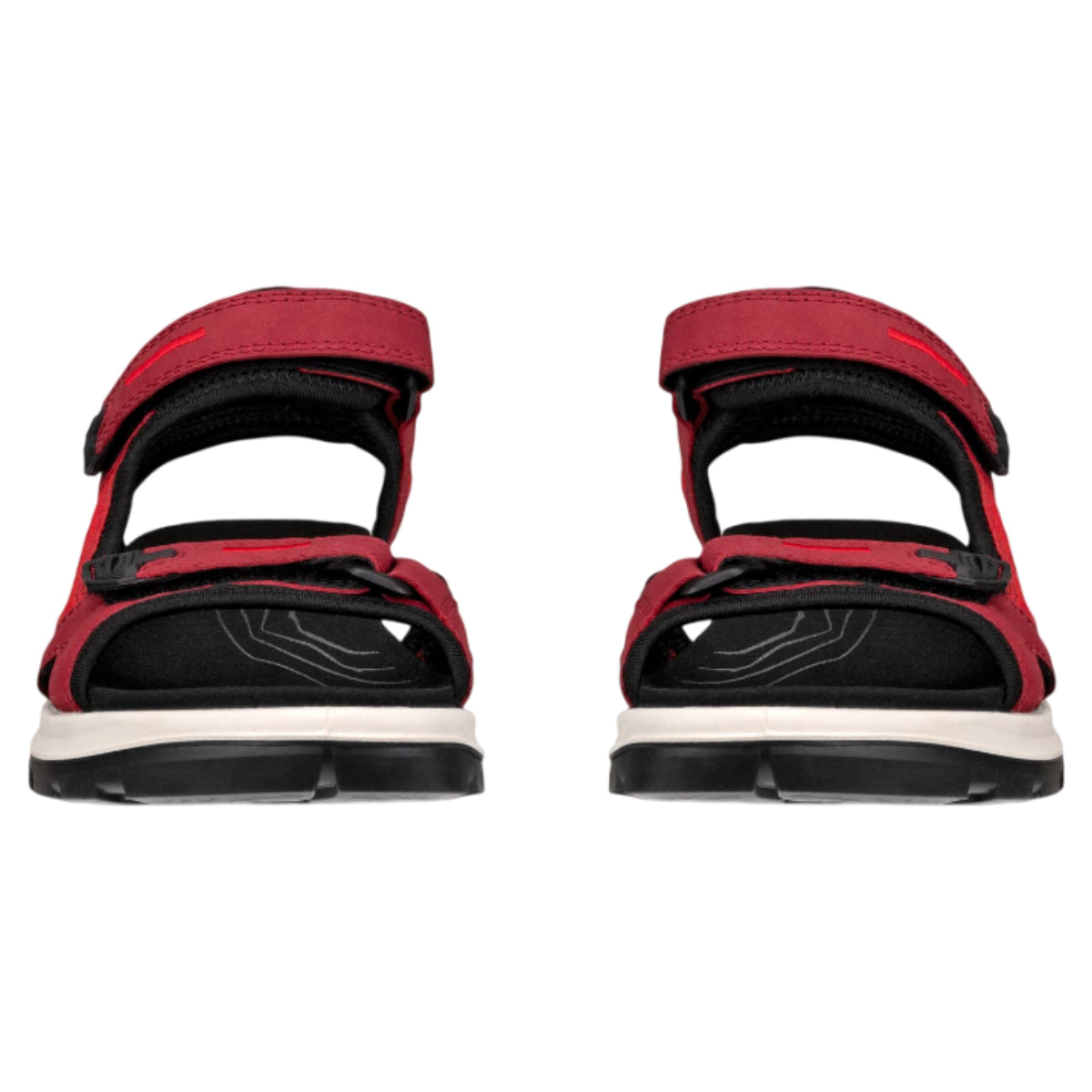 Offroad vandresandaler, kvinder, rød