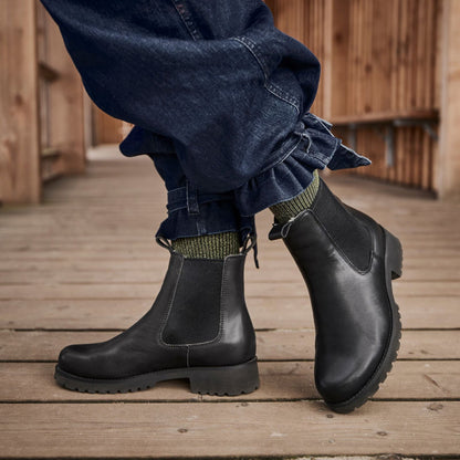 STRIKE SIFFE støvler med foer, kvinder, sort