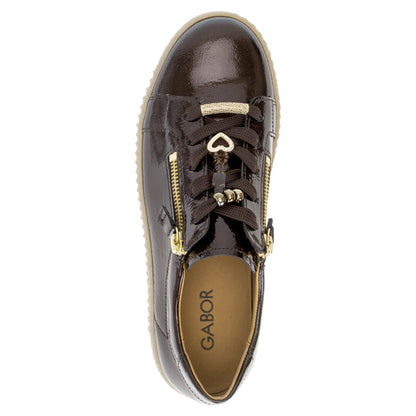 Sneakers, kvinder, mocca brun