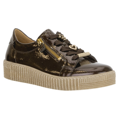 Sneakers, kvinder, mocca brun