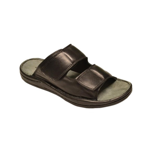 Knut Flade sandaler, herre, sort