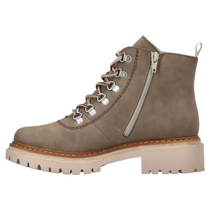 Støvler med foer, kvinder, beige