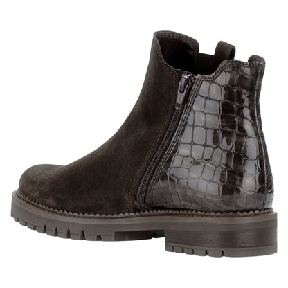 Korte støvler, kvinder, brun