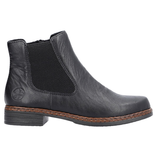 Klassiske støvletter, kvinder, sort