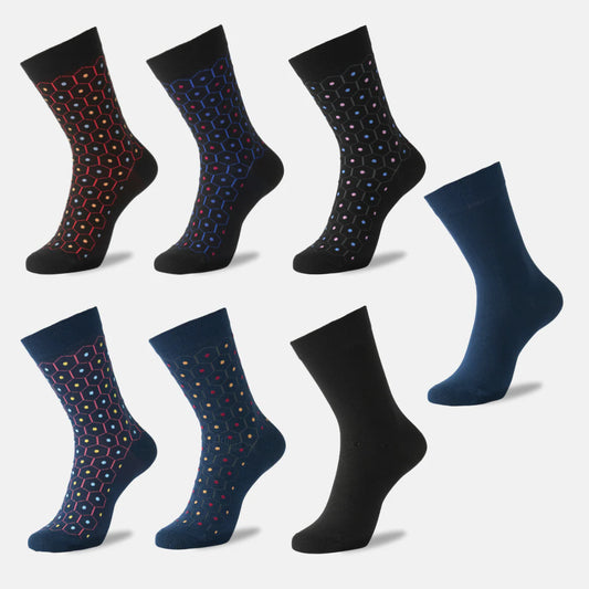 IQ-SOX, 7- pack- striped