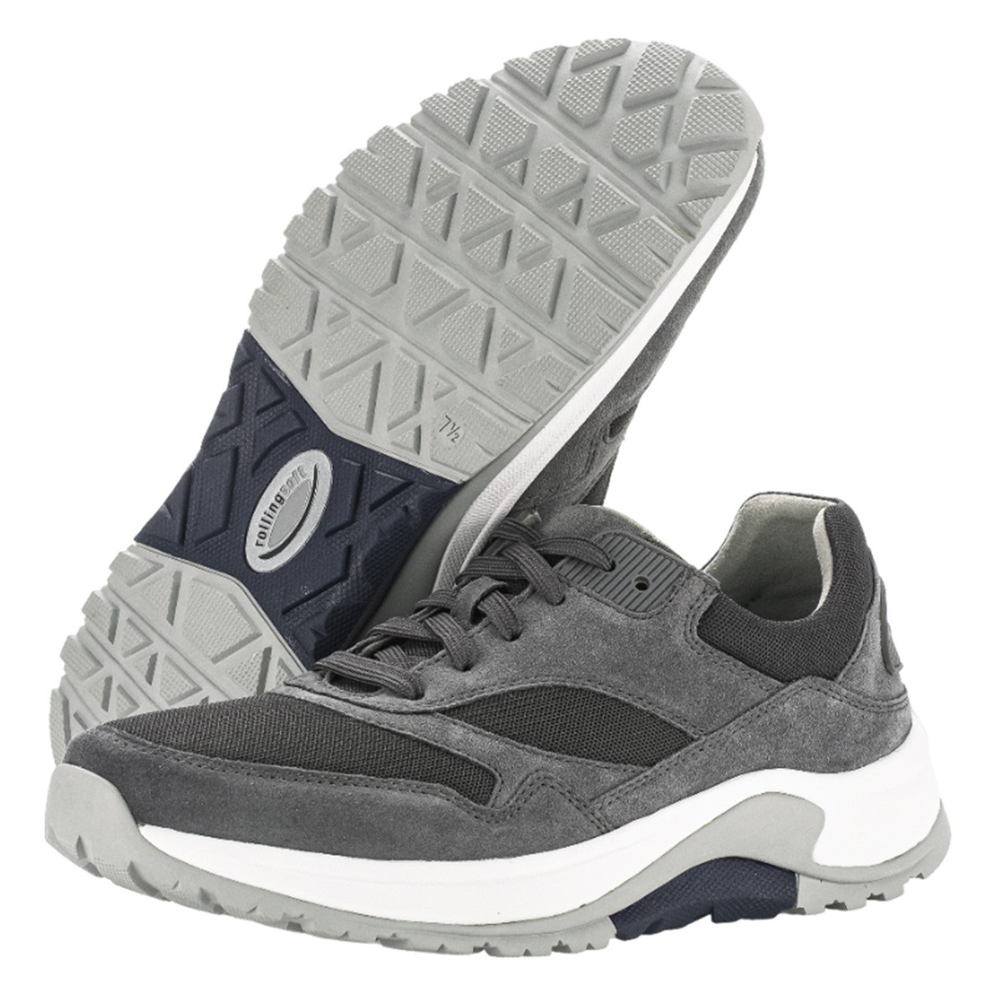 Sneakers, herre, iron grå