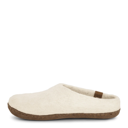 WOOL MAKALU hjemmesko, kvinder- hvid