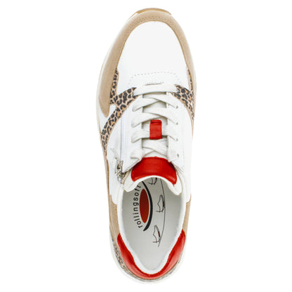 Sneakers, kvinder, leo / hvid