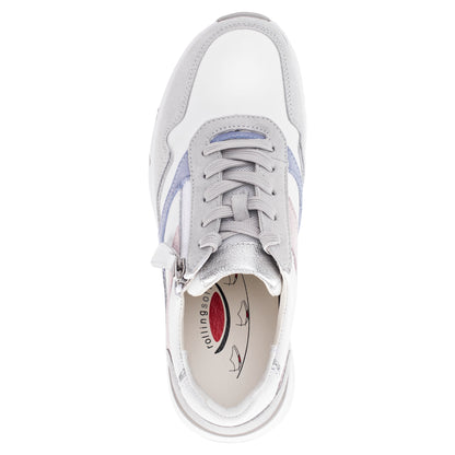 Sneakers, kvinder, hvid / grå / pastel