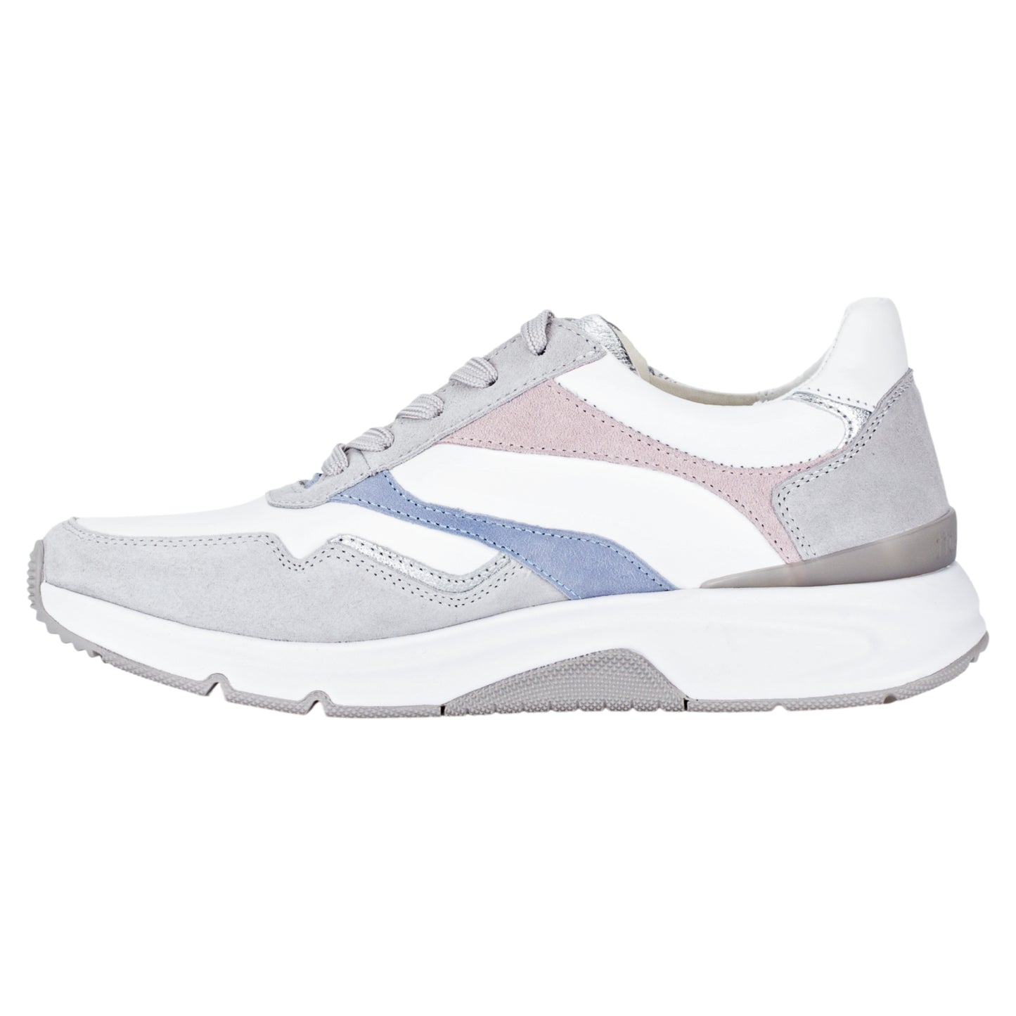 Sneakers, kvinder, hvid / grå / pastel