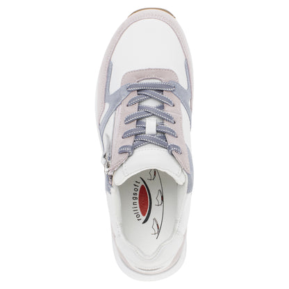 Sneakers, kvinder, hvid / blå