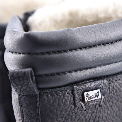 Støvler med foer, herre, sort