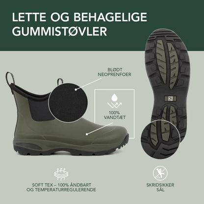 RAIN ROBBY gummistøvler, herre- OLIVEN