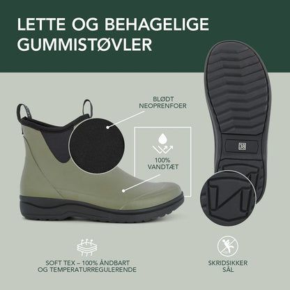 RAIN RAFAELL, gummistøvler til kvinder- Sage