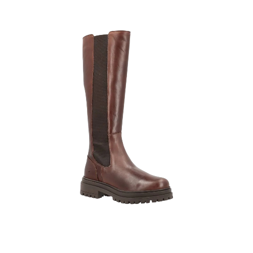 Hasta La Vista, lange støvler, kvinder, brun