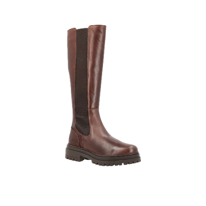 Hasta La Vista, lange støvler, kvinder, brun