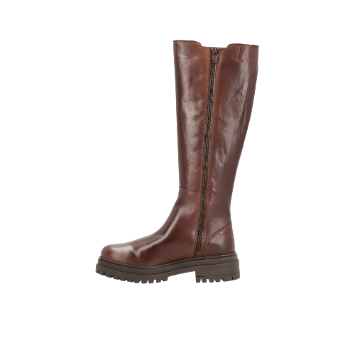 Hasta La Vista, lange støvler, kvinder, brun