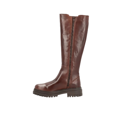 Hasta La Vista, lange støvler, kvinder, brun