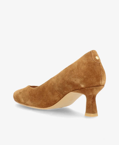 Kendall S, pumps til kvinder- brun ruskind