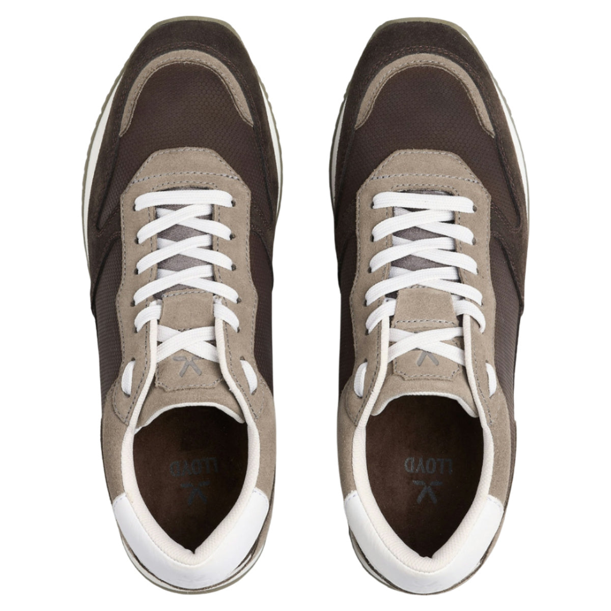 SWIFT Sneakers, herre, coffe / ghobi / white