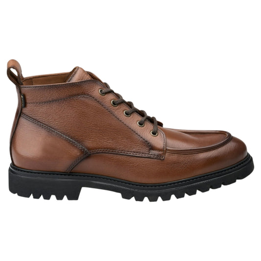 SELECT 327G korte støvler, herre, cognac brun