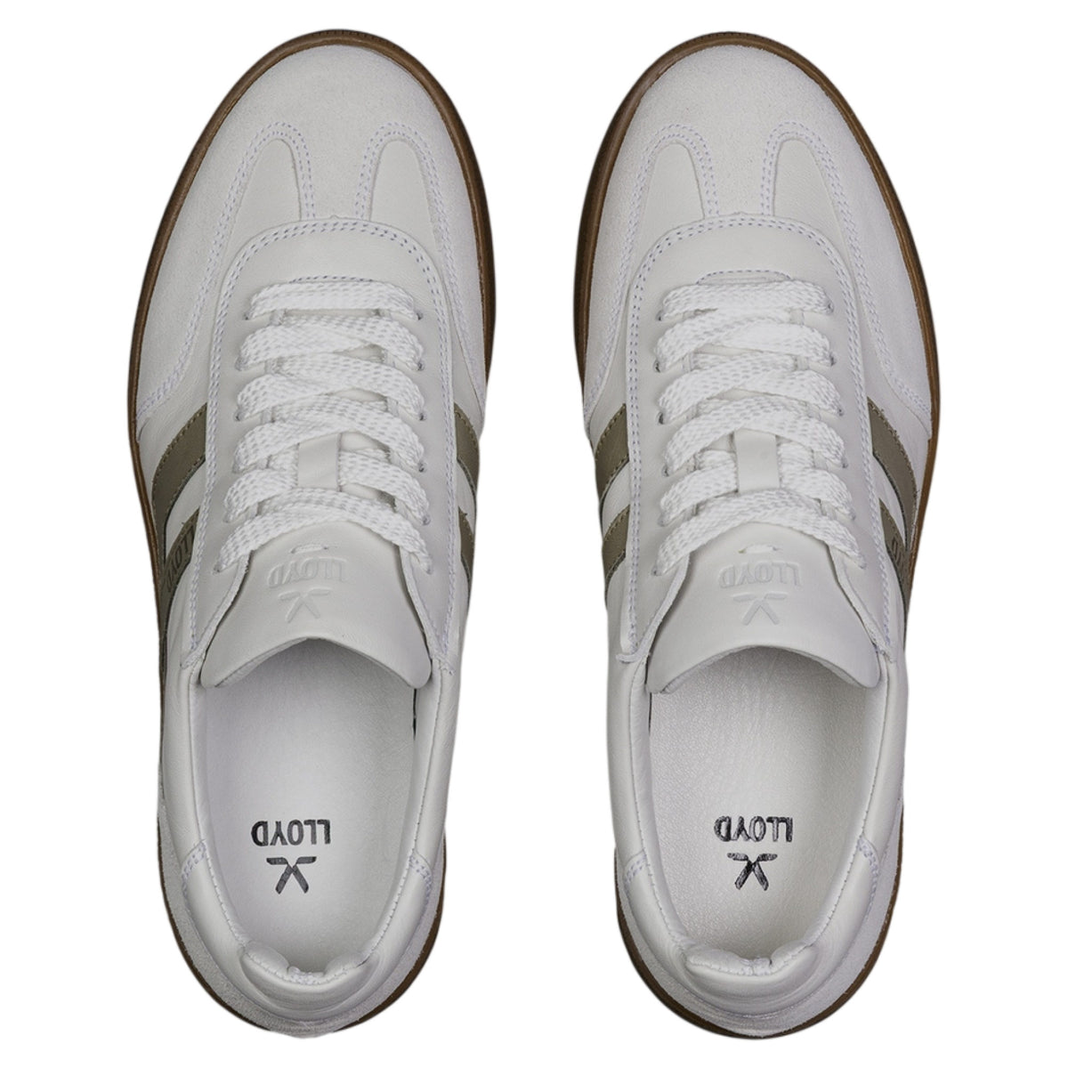 BRAVA sneakers, kvinder, offwhite/grøn