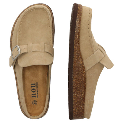 Slip-ons, kvinder, timber wolf beige