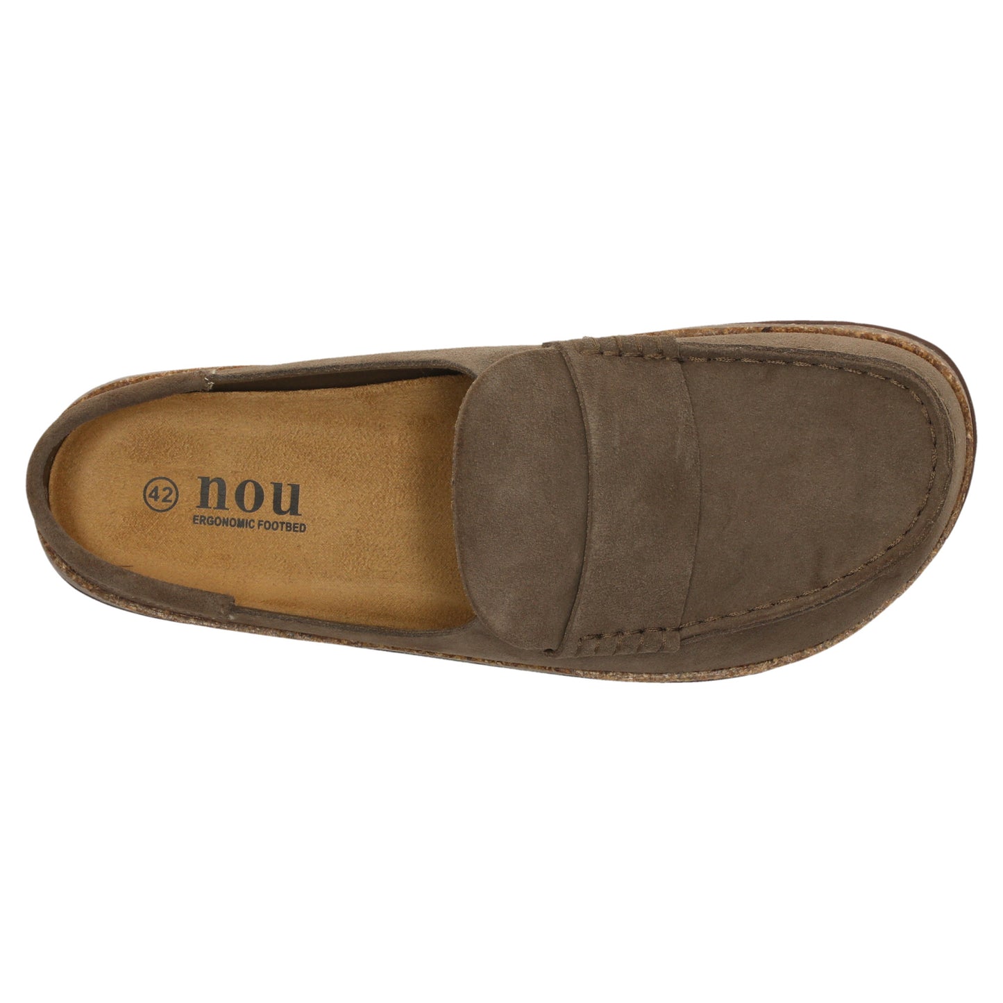 Slip-ons, herre, caribou brun