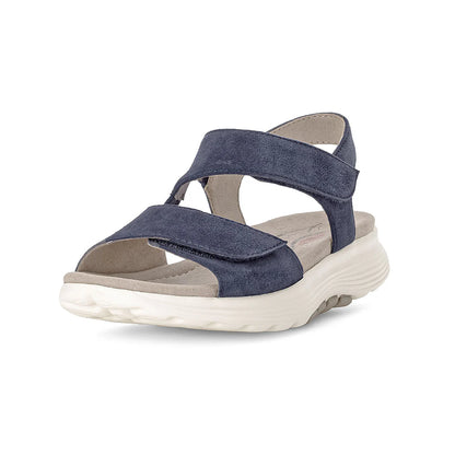 Flade sandaler, kvinder, blå