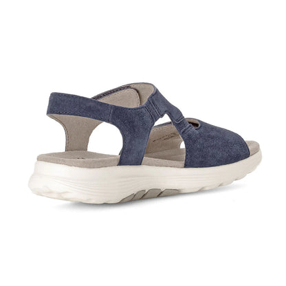Flade sandaler, kvinder, blå
